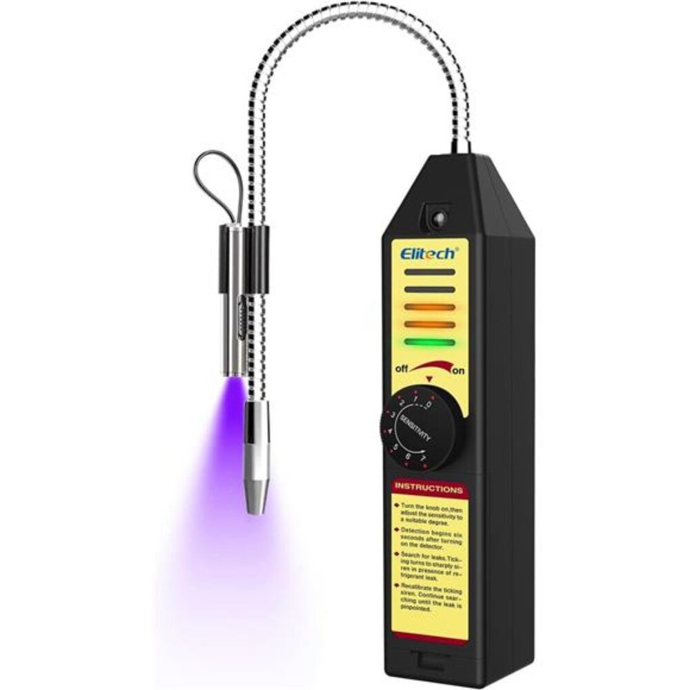 Leak Detector Halogen Refrigerant Gas Leak Detector HVAC Tester